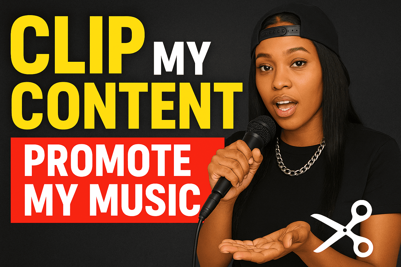Create viral clips using my music video thumbnail